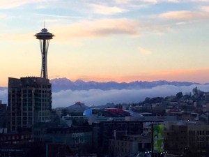 Seattle Washington the Stratosphere