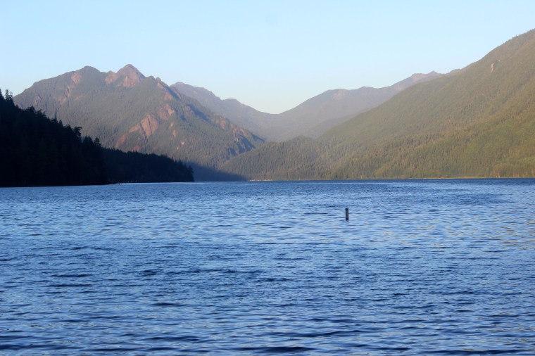 Lake Crescent Olympic National Park Washington